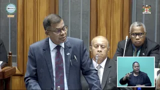 Fiji Deputy Prime Minister and Minister for Finance delivers Ministerial Statement