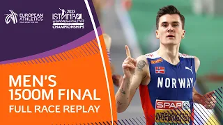 Jakob Battles To 1500m GOLD | Men's 1500m Final | Full Race Replay | Istanbul 2023