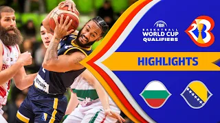 Bulgaria - Bosnia-Herzegovina | Highlights - #FIBAWC 2023 Qualifiers