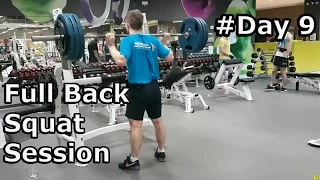 Full Squat Session - Road to 300 kg #Day 9