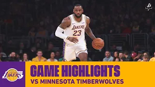HIGHLIGHTS | LeBron James (32 pts, 13 ast, 4 reb) vs. Minnesota Timberwolves