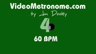 60 BPM Human Voice Metronome by Jim Dooley