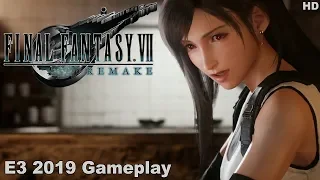 Final Fantasy VII Remake Gameplay - E3 2019