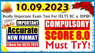 IELTS LISTENING PRACTICE TEST 2023 WITH ANSWERS | 10.09.2023