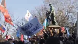 30.03.2014 Одесса, противостояние у Дюка