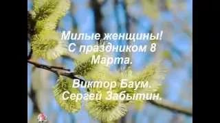 Виктор Баум.  Цветы к 8 Марта.