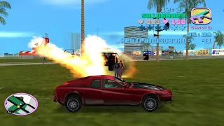 Прохождение ГТА Vice City доп миссия Виджиланте на Police Cheetan 12 уровней