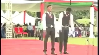 Uhuru laughs