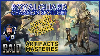 Raid Shadow Legends Royal Guard Champion Build & Guide | One of the best epic champions in the game