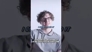 Jack Harlow on trying to stage dive for the first time 💀