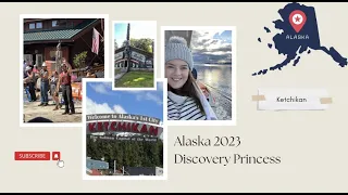 ALASKA CRUISE pt 3 | Discovery Princess Ketchikan | Totem Poles, Lumberjack show and scenic cruising