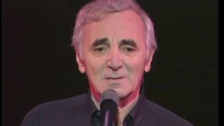 Charles Aznavour chante Two guitars1995   Carnegie  Hall