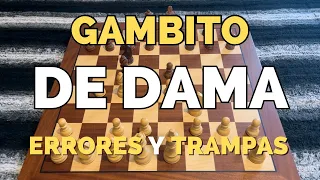 GANA EL 99% de PARTIDAS de AJEDREZ🤩 GAMBITO de DAMA♟️