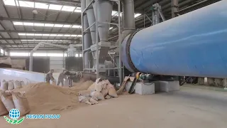 Rotary Dryer for Woodchips, Sawdust