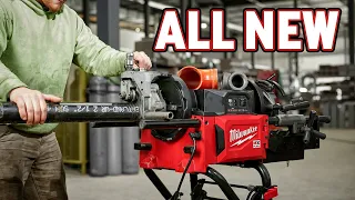 MILWAUKEE MX FUEL Pipe Threading Machine Up to 2" Pipe Cordless!