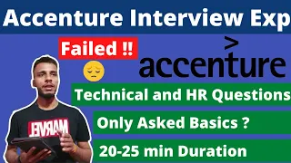 Accenture Interview Experience || Accenture Interview Questions and Answers || Accenture Internship