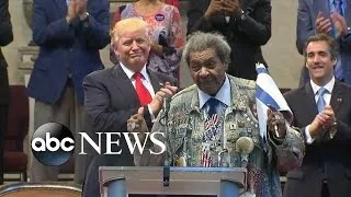 Don King Uses N-Word While Introducing Donald Trump