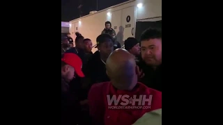 Wack 100  Got Knocked Out By Nipsey Hussle's Bodyguard JRoc - Footage Of The Aftermath