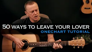 50 ways to leave your lover Paul Simon guitar lesson tutorial free tab