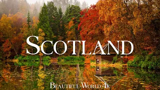 Scotland 4K Amazing Aerial Film - Peaceful Piano Music - Travel Nature