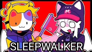 Sleepwalker animation meme || roblox ocs