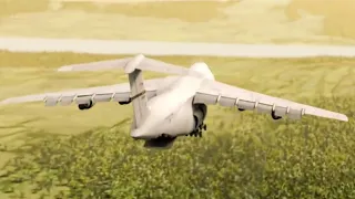 1975 Tân Sơn Nhứt C-5 Crash - Animation