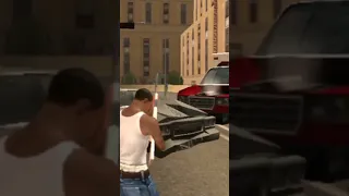 Stealing a Cop's car in GTA San Andreas