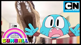 Jurassic okuluna hoş geldiniz! 🦖 | Gumball Türkçe | Çizgi film | Cartoon Network Türkiye