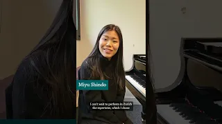 ✨🎹 Meet Miyu Shindo | Concours Géza Anda 2024