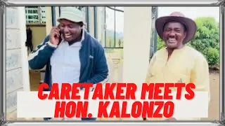 𝐇𝐎𝐍. 𝐊𝐀𝐋𝐎𝐍𝐙𝐎 𝐌𝐔𝐒𝐘𝐎𝐊𝐀 - KALONZO APAMBANA NA CARETAKER 😂😂😂😂😂😂