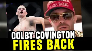 Colby Covington's Fiery Response to Ian Garry's Comments