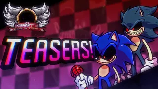 VS SONIC.EXE: ROUND OF MADNESS TEASERS!!! | SONIC.EXE/X, LORD X, 2011, AMY, BRATWURST AND MORE!!!