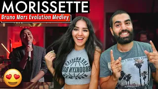 Our REACTION to Morissette Amon's Bruno Mars Evolution Medley (covers feat. 3RD AVENUE)! AMAZING! 😍