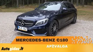 Autogidas.lt Naudotų automobilių rubrika Autopilotas 20221203 Mercedes benz  C180 apžvalga