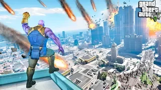 ТАНОС УНИЧТОЖИЛ ЛОС-САНТОС В ГТА 5 МОДЫ! THANOS ОБЗОР МОДА В GTA 5! ИГРЫ ГТА ВИДЕО MODS