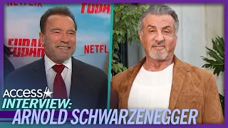 Arnold Schwarzenegger Gushes Over Good Friend Sylvester Stallone