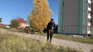 Владимир Кузьмин - "Сказка в моей жизни". Саксофон. Outdoor walking with saxophone COVER🎷