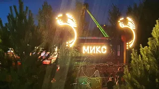 аттракцион "МИКС", Центральный парк г.Нур-Султан. crazy rides  in Kazakhstan.