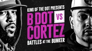 KOTD - Rap Battle - B Dot vs Cortez | #BATB4