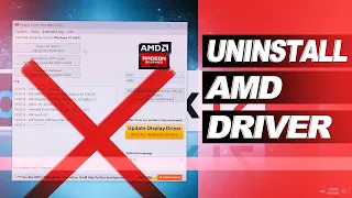 How to: UNINSTALL Graphics Driver (AMD)