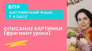 ВПР-7. Учимся описывать фото. Разбор реальных ошибок. Фрагмент урока.