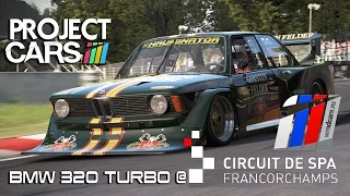 LIVE STREAM Project CARS BMW 320 turbo @Spa onboard