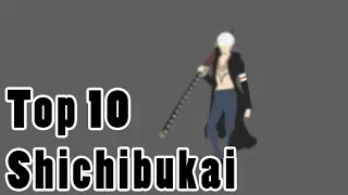 Top 10 Strongest Shichibukai (One Piece)