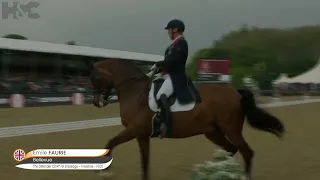 Emile Faurie & Bellevue Win The Defender CDI4* FEI Dressage - Freestyle | RWHS 2024