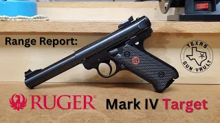 Range Report: Ruger Mark IV Target