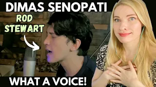Vocal Coach Reacts: DIMAS SENOPATI 'I Don't Wanna Talk About It' Rod Stewart Cover!