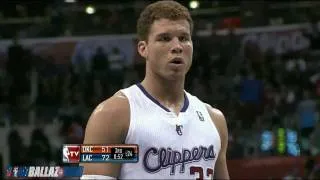 Blake Griffin goes Mozgov again on Kendrick Perkins