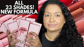 Kylie Cosmetics Lip Kits New Formula Review & Swatches