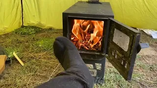 OMG Winter  ! -35° Solo Camping 7 Days | Snowstorms Winter Camping in a Snowstorm ASMR