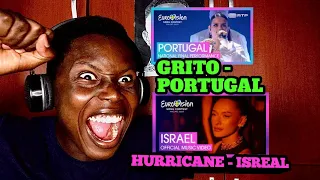 Iolanda Grito Portugal  National Final Performance vs Eden Golan Hurricane  Israel  Eurovision 2024